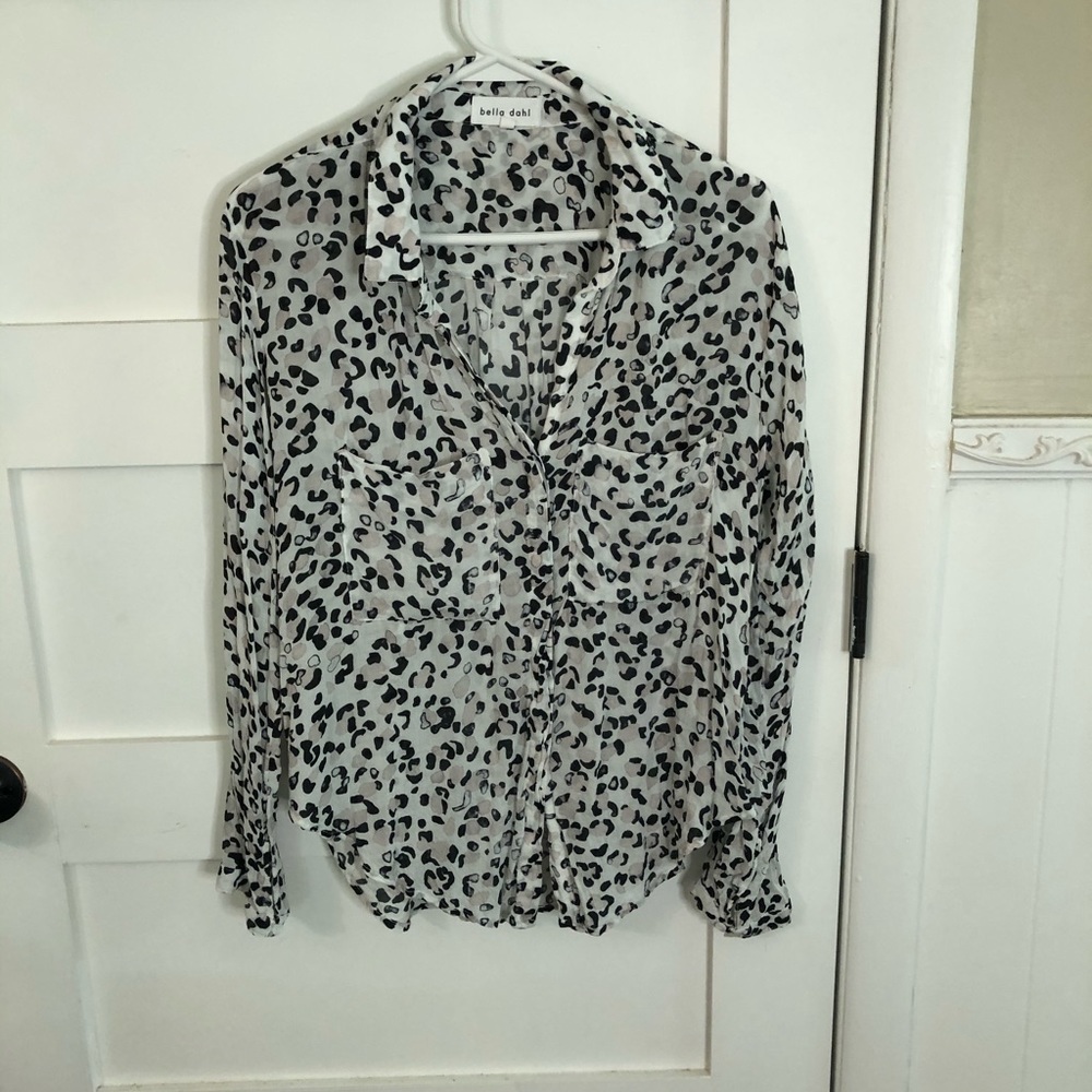 Bella Dahl Print Blouse M